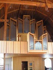 Une dernière vue de l'orgue Kuhn. Cliché personnel (oct. 2008)