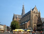Eglise St-Bavo (Grote Kerk) de Haarlem. Crédit: //de.wikipedia.org/