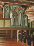 L'orgue P. Colins de l'église de Flosta, Norvège. Crédit: www.petercollinsltd.com/