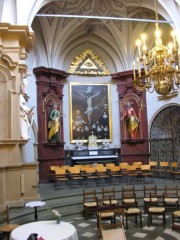 Vue générale en direction de l'autel de la Crucifixion. Cliché personnel