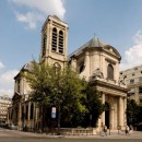 Vue de l'église St-Nicolas-du-Chardonnet à Paris. Crédit: //fr.wikipedia.org/
