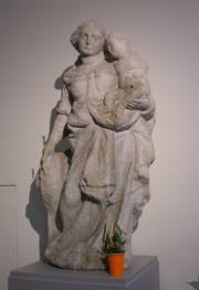 Vierge à l'Enfant de Claude Glasson 1679. Cliché personnel