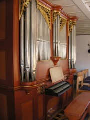 Autre vue de l'orgue de Gampelen. Cliché personnel