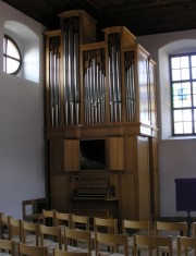 Une dernière vue de l'orgue Neidhart & Lhôte, Bévilard. Cliché personnel