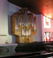 Une dernière vue de l'orgue Mingot (Manufacture de Lausanne, 1990). Cliché personnel