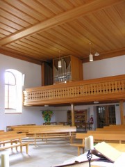 Autre vue intérieure en direction de la tribune et des orgues. Cliché personnel