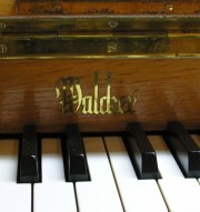 Vue de la signature de l'instrument: Walcker. Cliché personnel