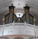 Vue de l'orgue A. Frey (Cäcilia, 1970-72) de St-Martin d'Altdorf. Cliché personnel (mai 2009)