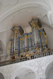 Une dernière vue de l'orgue J. Bossart/Kuhn de Bellelay. Cliché personnel (6 juin 2009)