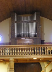 Temple de La Brévine, orgue Goll (1910). Cliché personnel
