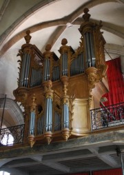 Vue de l'orgue B. Boillot (1765-68). Cliché personnel
