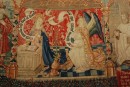 Tenture de la vie de la Vierge (Annonciation, vers 1500). Cliché personnel (juin 2009)