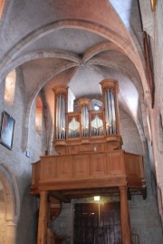 Vue de l'orgue avec emploi du flash retardé en mode semi-automatique. Cliché personnel
