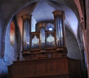 Vue de l'orgue sans flash, ambiance naturelle. Cliché personnel