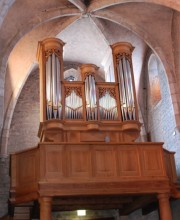Autre vue de l'orgue avec flash retardé (semi-automatique). Cliché personnel