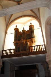 Vue en direction de l'orgue J. Tribuot (1699). Cliché personnel