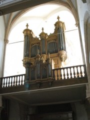 Une dernière vue de l'orgue Tribuot de Seurre (1699). Cliché personnel