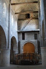Nef de la chapelle St-Michel, au-dessus du narthex. Cliché personnel