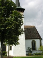 Une dernière vue de cette église magnifique de Mühleberg. Cliché personnel