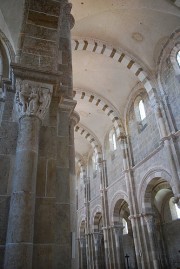 Autre vue de l'élévation de la nef romane. Cliché personnel