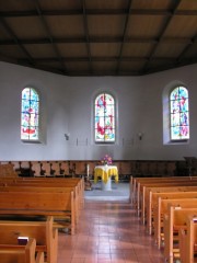 Intérieur de l'église de Laupen. Cliché personnel