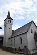 Une vue de l'église de Bellwald. Cliché personnel (07.2009)