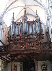 Une belle vue de l'orgue de 1897. Cliché personnel