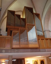 Une vue de l'orgue Klais (1963). Cliché personnel