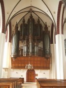 L'orgue historique de Tangermünde. Crédit: //de.wikipedia.org/