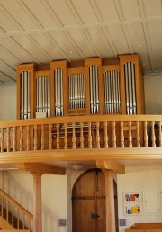 Une dernière vue de l'orgue A. Hauser. Cliché personnel (oct. 2009)