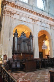 Vue de l'orgue de choeur (19ème s.). Cliché personnel
