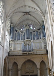 Une dernière vue du grand orgue de St-Germain-l'Auxerrois. Cliché personnel (nov. 2009)