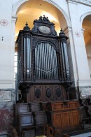 L'orgue de choeur Cavaillé-Coll de St-Roch. Cliché personnel (nov. 2009)