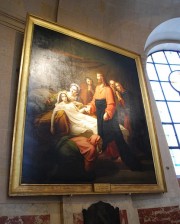 Jésus ressuscitant la fille de Jaïre par Pierre-Claude-Antoine Delorme (1817). Cliché personnel