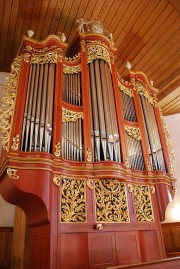 Vue du grand orgue Rieger. Cliché personnel