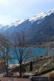 Autre vue du lac de Brienz depuis l'église. Cliché personnel