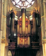 Le Grand Orgue Gonzalez de la cathédrale de Reims. Crédit: www.uquebec.ca/musique/orgues/