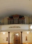 Orgue Spaich (1882-83) de l'église d'Arconciel. Cliché personnel (mai 2010)