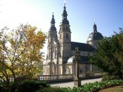 Vue du Dom de Fulda, architecture baroque. Crédit: //community.webshots.com/