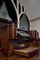 L'orgue actuel avec sa console de 2008. Crédit: http://www.austinorgans.com/home.htm