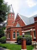 Vue de la Highland Presbyterian Church-Louisville. Crédit: http://organsociety.bsc.edu/BrowseKeydesks.php