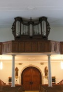 L'orgue de Montfaucon (Frères Wetzel, Alsace). Cliché personnel