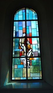 Un vitrail de Fritz Strebel (1965-66). Cliché personnel