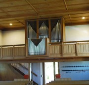 Une dernière vue de l'orgue Metzler de Safenwil. Cliché personnel