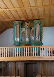Vue de l'orgue Metzler. Cliché personnel