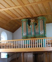 Une dernière vue de l'orgue Metzler d'Unterkulm. Cliché personnel