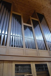 Vue de la Montre de l'orgue Hauser. Cliché personnel