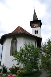 Vue de l'église de Kirchlindach. Cliché personnel