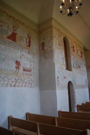 Autre vue des peintures du mur Nord. Cliché personnel