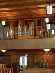 Belle vue de l'orgue Wälti. Cliché personnel
